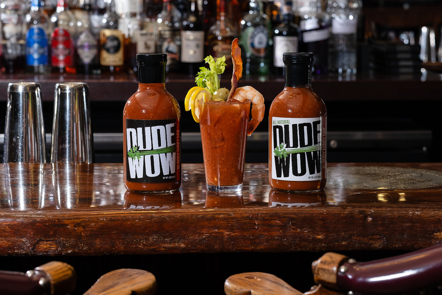 2-Pack DUDE WOW BLOODY MARY MIX Variety pack