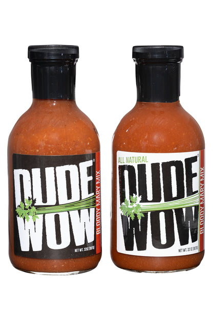2-Pack DUDE WOW BLOODY MARY MIX Variety pack